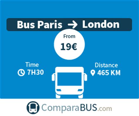 cheap bus london to paris.